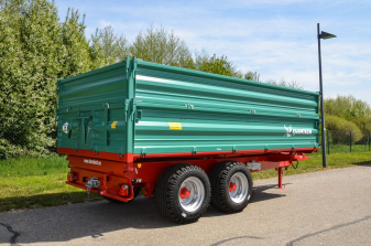 ❗NEW❗ Двуосни Тандемни тристранно-разтоварващи ремаркета серия TDK 800❗